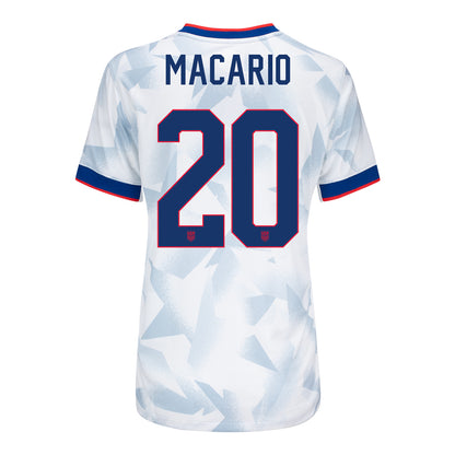 Women's Nike USWNT 2025 Personalized Brilliant Home Stadium Jersey