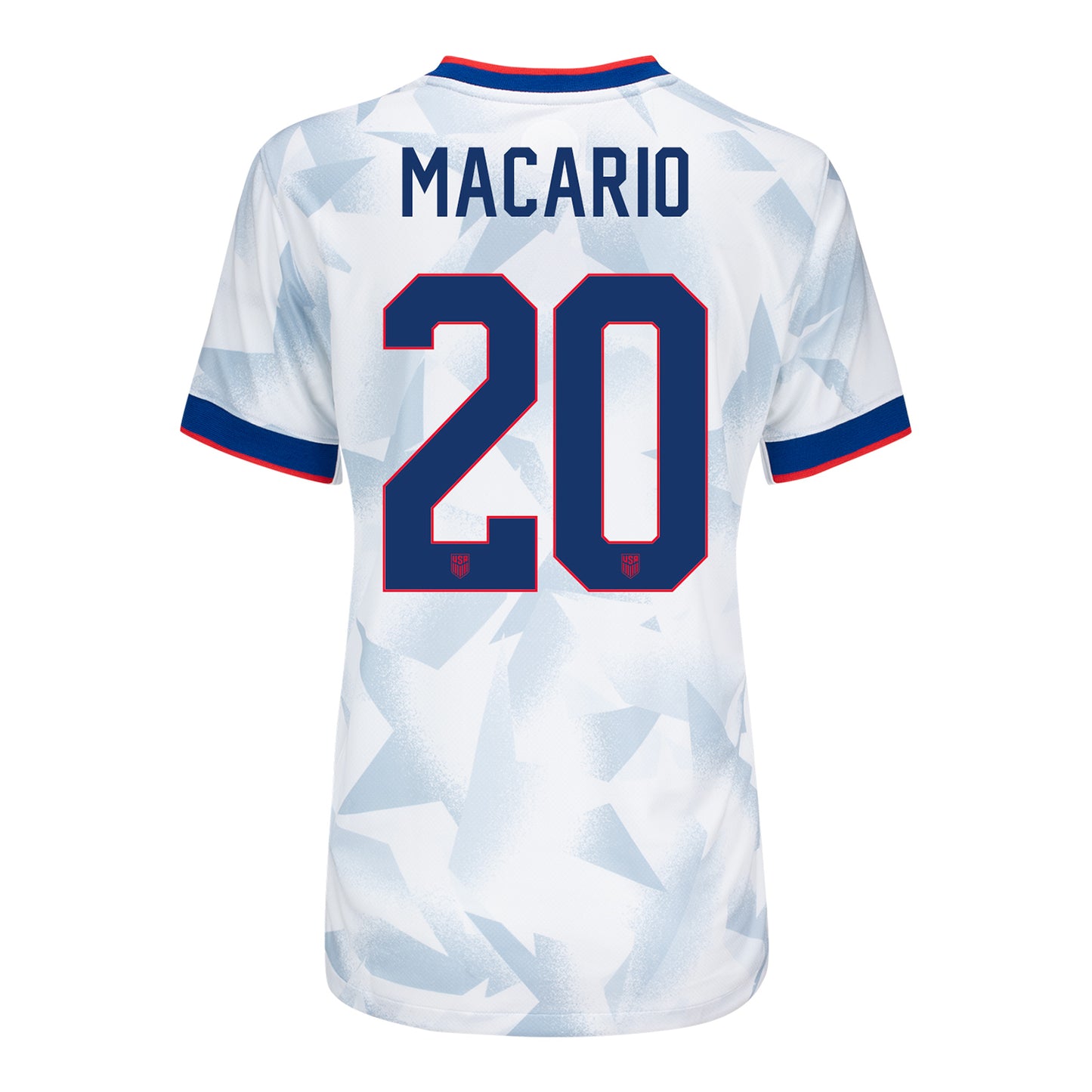 Women's Nike USWNT 2025 Personalized Brilliant Home Stadium Jersey