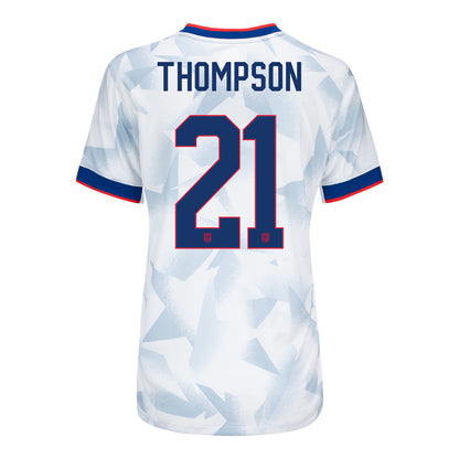 Women's Nike USWNT 2025 Personalized Brilliant Home Stadium Jersey