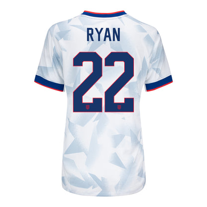 Women's Nike USWNT 2025 Personalized Brilliant Home Stadium Jersey
