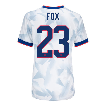 Women's Nike USWNT 2025 Personalized Brilliant Home Stadium Jersey