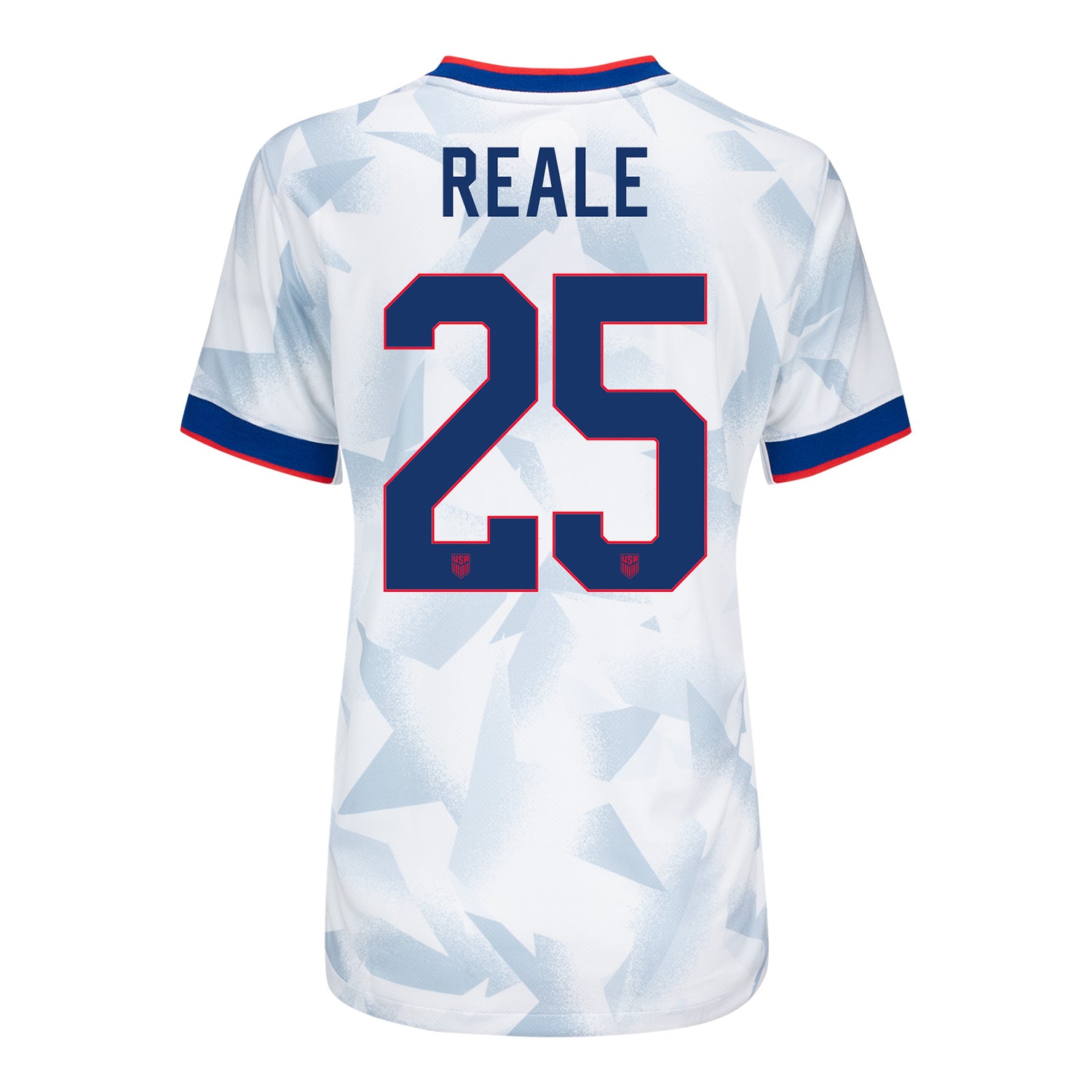 Women's Nike USWNT 2025 Personalized Brilliant Home Stadium Jersey