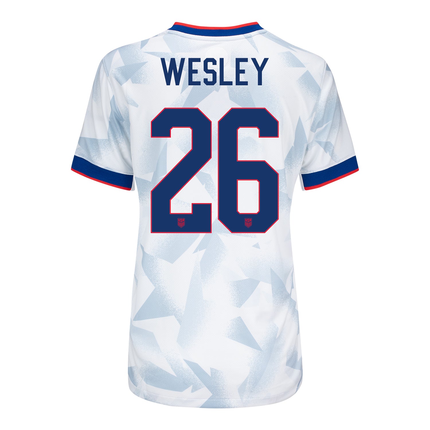 Women's Nike USWNT 2025 Personalized Brilliant Home Stadium Jersey
