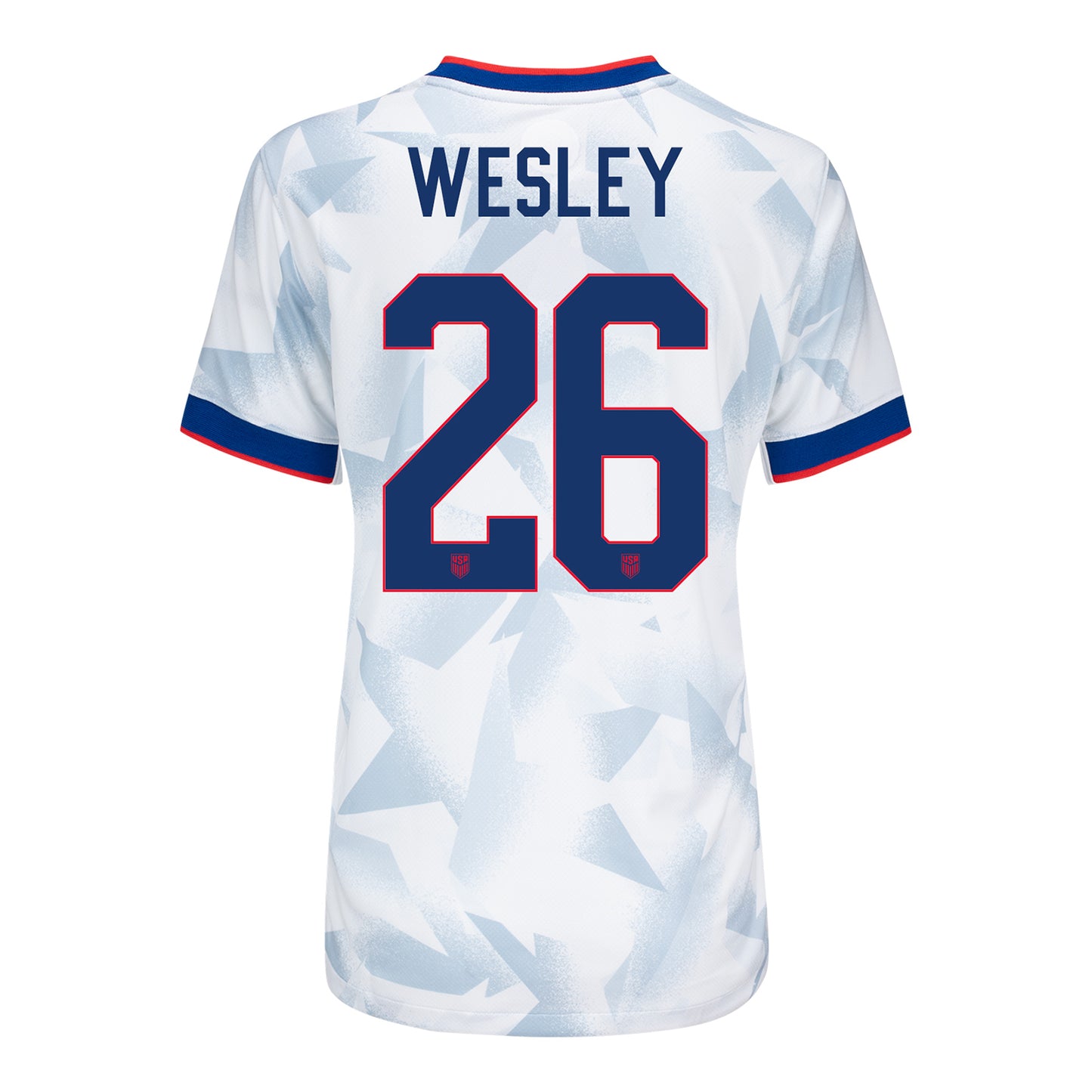 Women's Nike USWNT 2025 Personalized Brilliant Home Stadium Jersey