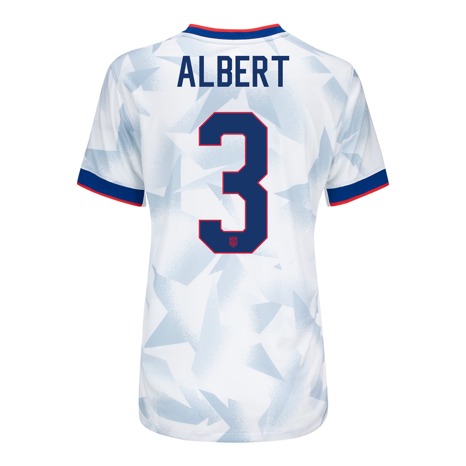 Women's Nike USWNT 2025 Personalized Brilliant Home Stadium Jersey