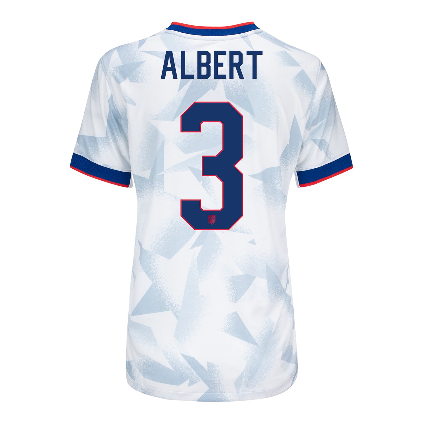 Women's Nike USWNT 2025 Personalized Brilliant Home Stadium Jersey