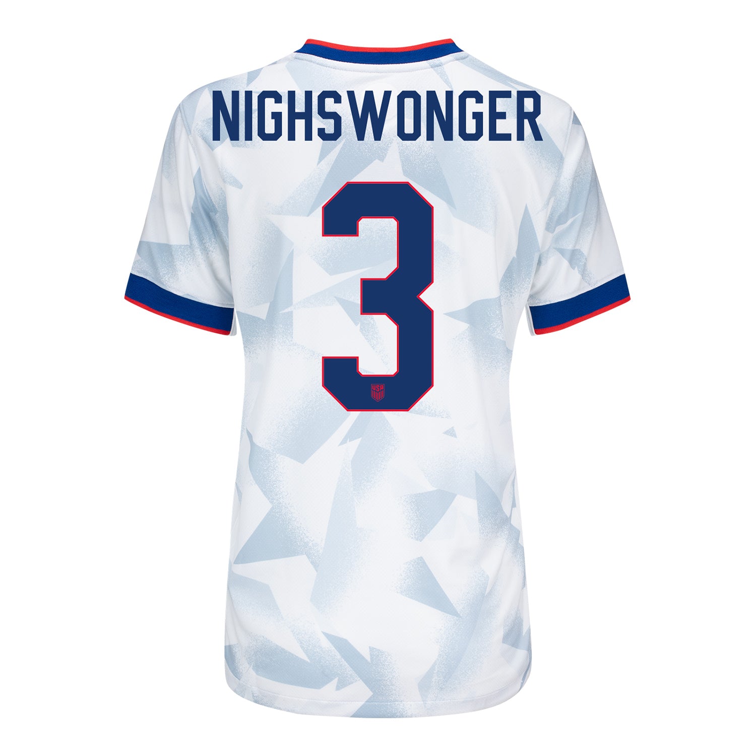 Women's Nike USWNT 2025 Personalized Brilliant Home Stadium Jersey