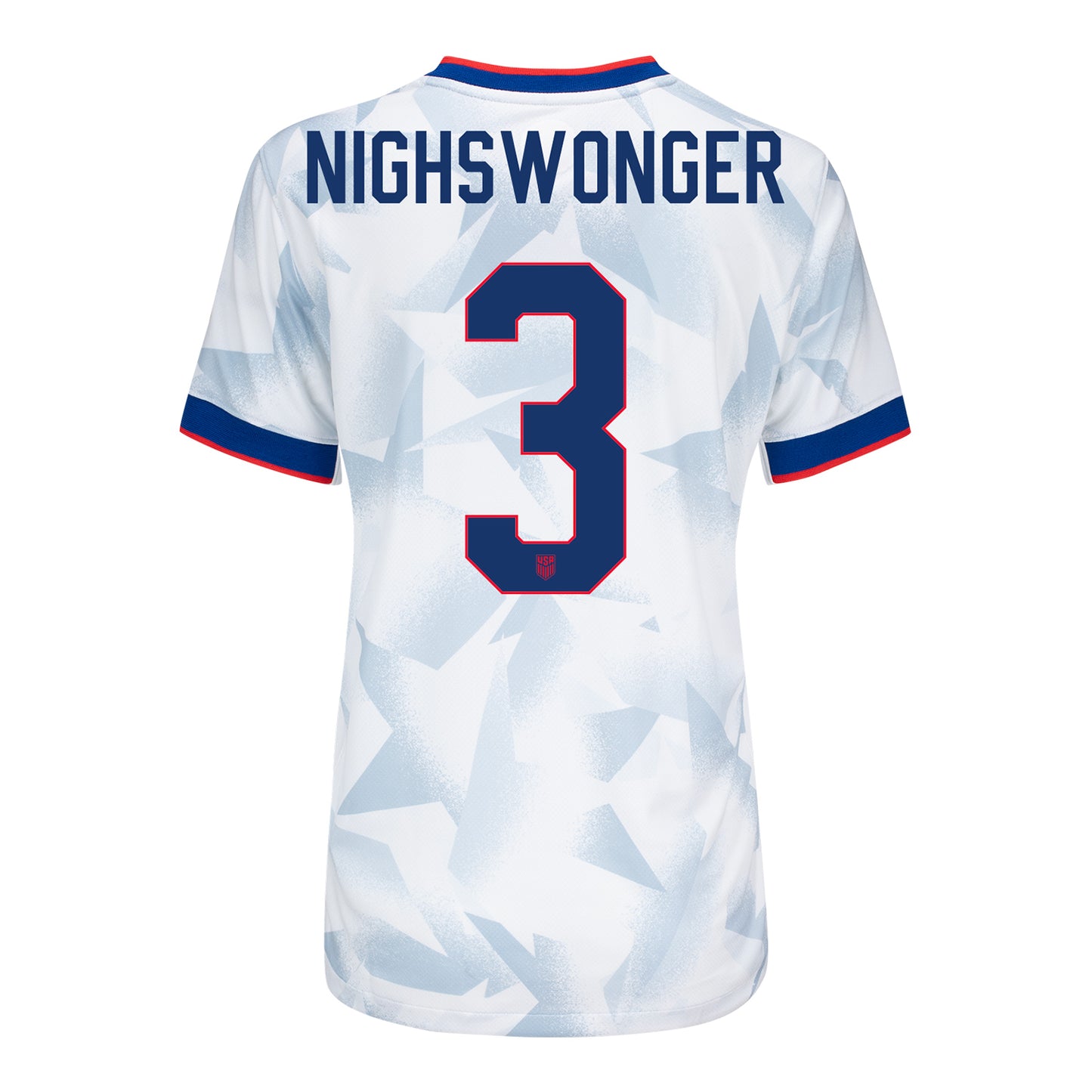 Women's Nike USWNT 2025 Personalized Brilliant Home Stadium Jersey