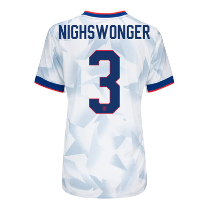 Women's Nike USWNT 2025 Personalized Brilliant Home Stadium Jersey