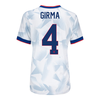 Women's Nike USWNT 2025 Personalized Brilliant Home Stadium Jersey