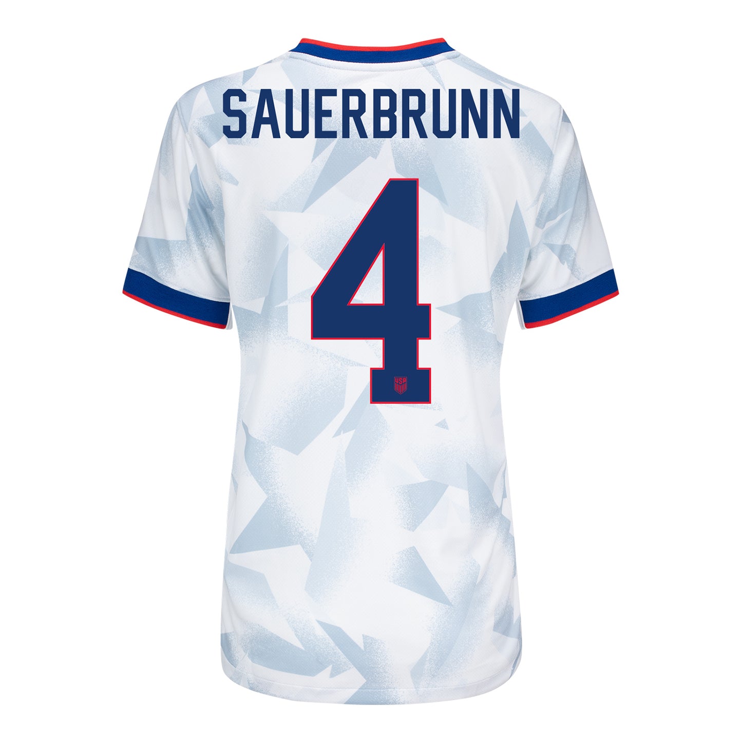 Women's Nike USWNT 2025 Personalized Brilliant Home Stadium Jersey