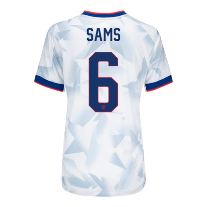 Women's Nike USWNT 2025 Personalized Brilliant Home Stadium Jersey