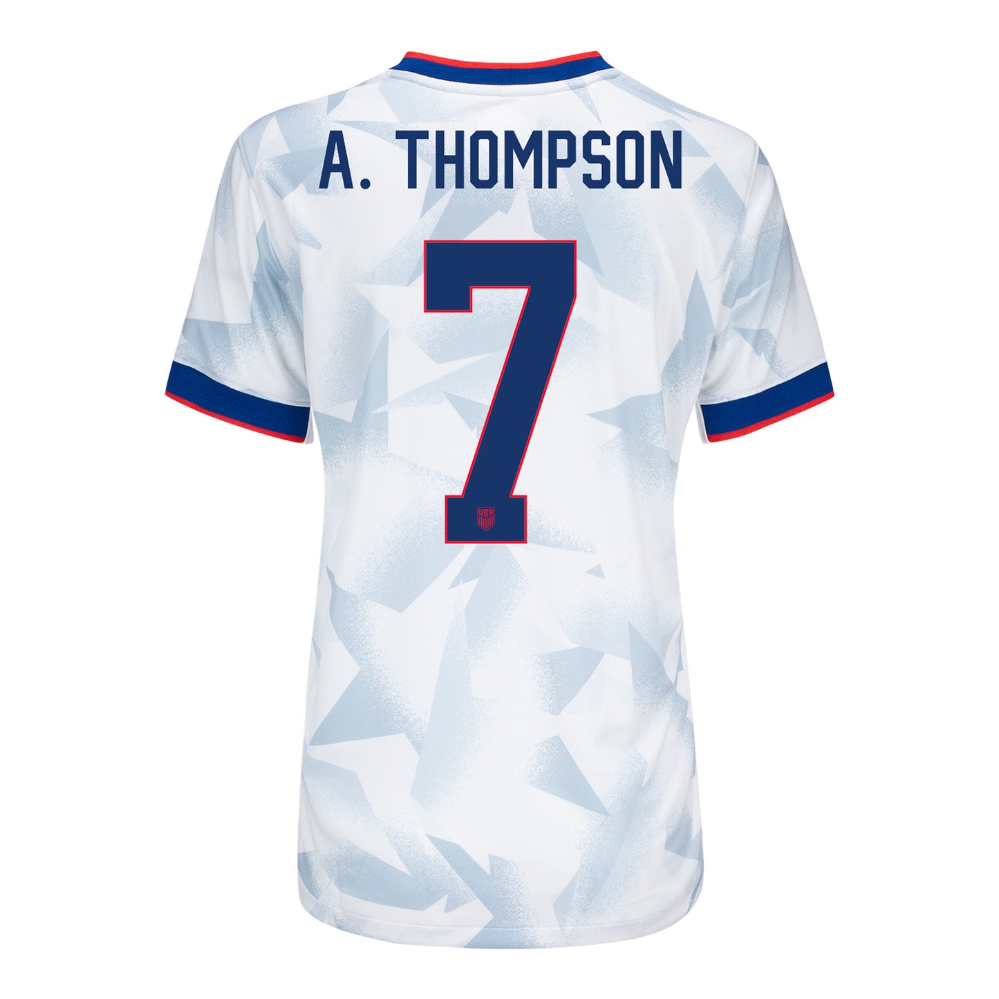 Women's Nike USWNT 2025 Personalized Brilliant Home Stadium Jersey