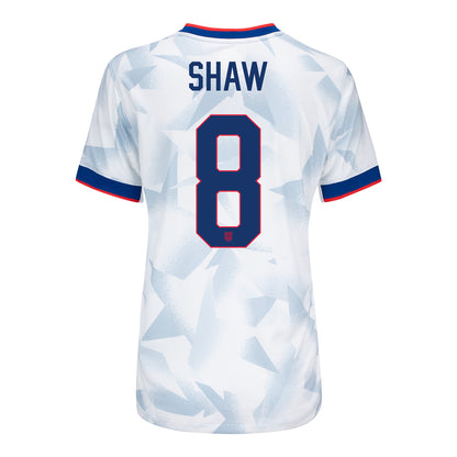 Women's Nike USWNT 2025 Personalized Brilliant Home Stadium Jersey