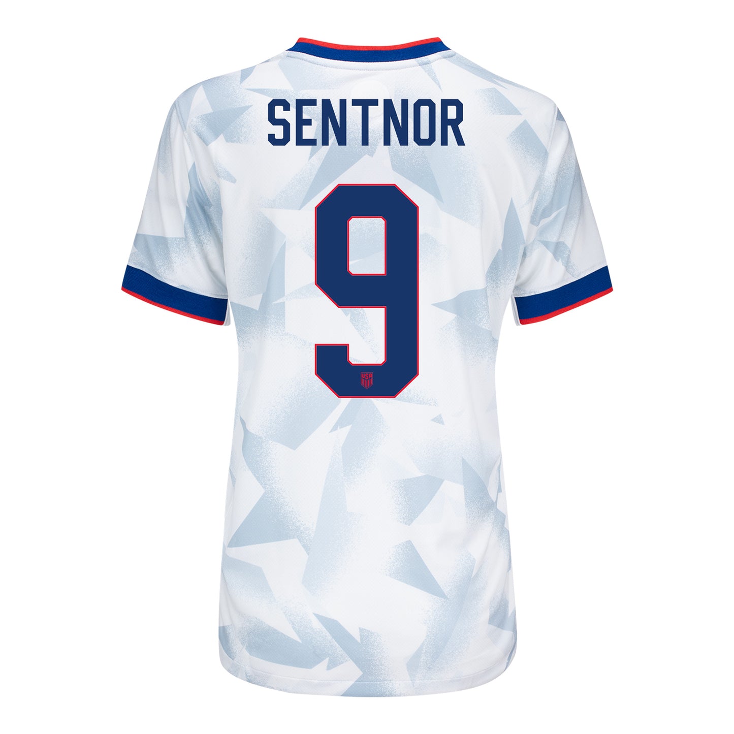 Women's Nike USWNT 2025 Personalized Brilliant Home Stadium Jersey