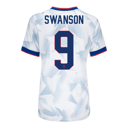 Women's Nike USWNT 2025 Personalized Brilliant Home Stadium Jersey