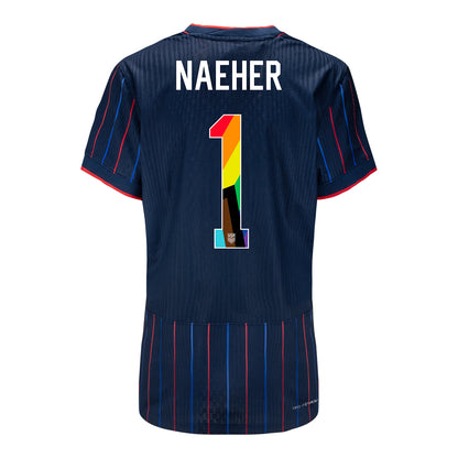 Women's Nike USWNT 2025 Pride Personalized Heartbeat Away Match Jersey