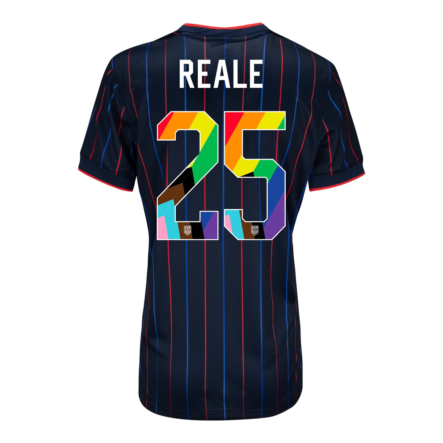 Women's Nike USWNT 2025 Pride Personalized Heartbeat Away Stadium Jersey