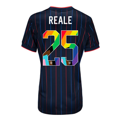 Women's Nike USWNT 2025 Pride Personalized Heartbeat Away Stadium Jersey