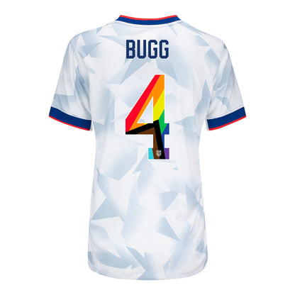 Women's Nike USWNT 2025 Pride Personalized Brilliant Home Stadium Jersey