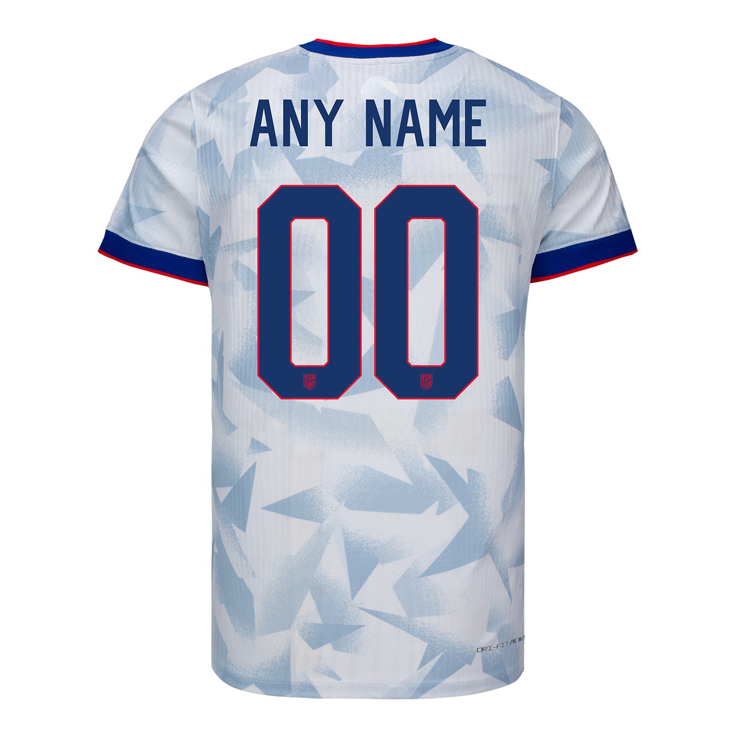 Men's Nike USWNT 2025 Personalized Brilliant Home Match Jersey