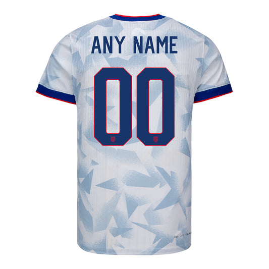 Men's Nike USWNT 2025 Personalized Brilliant Home Match Jersey