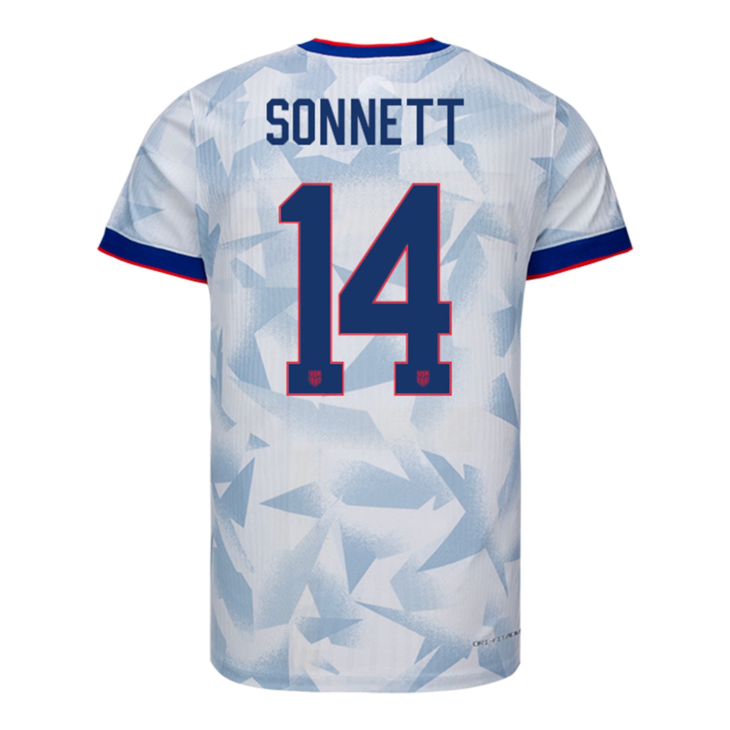 Men's Nike USWNT 2025 Personalized Brilliant Home Match Jersey