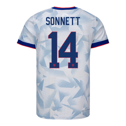 Men's Nike USWNT 2025 Personalized Brilliant Home Match Jersey
