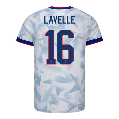 Men's Nike USWNT 2025 Personalized Brilliant Home Match Jersey