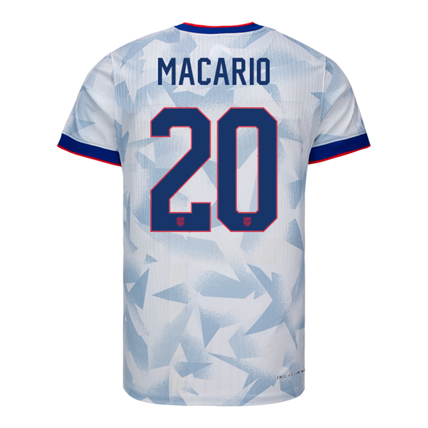 Men's Nike USWNT 2025 Personalized Brilliant Home Match Jersey