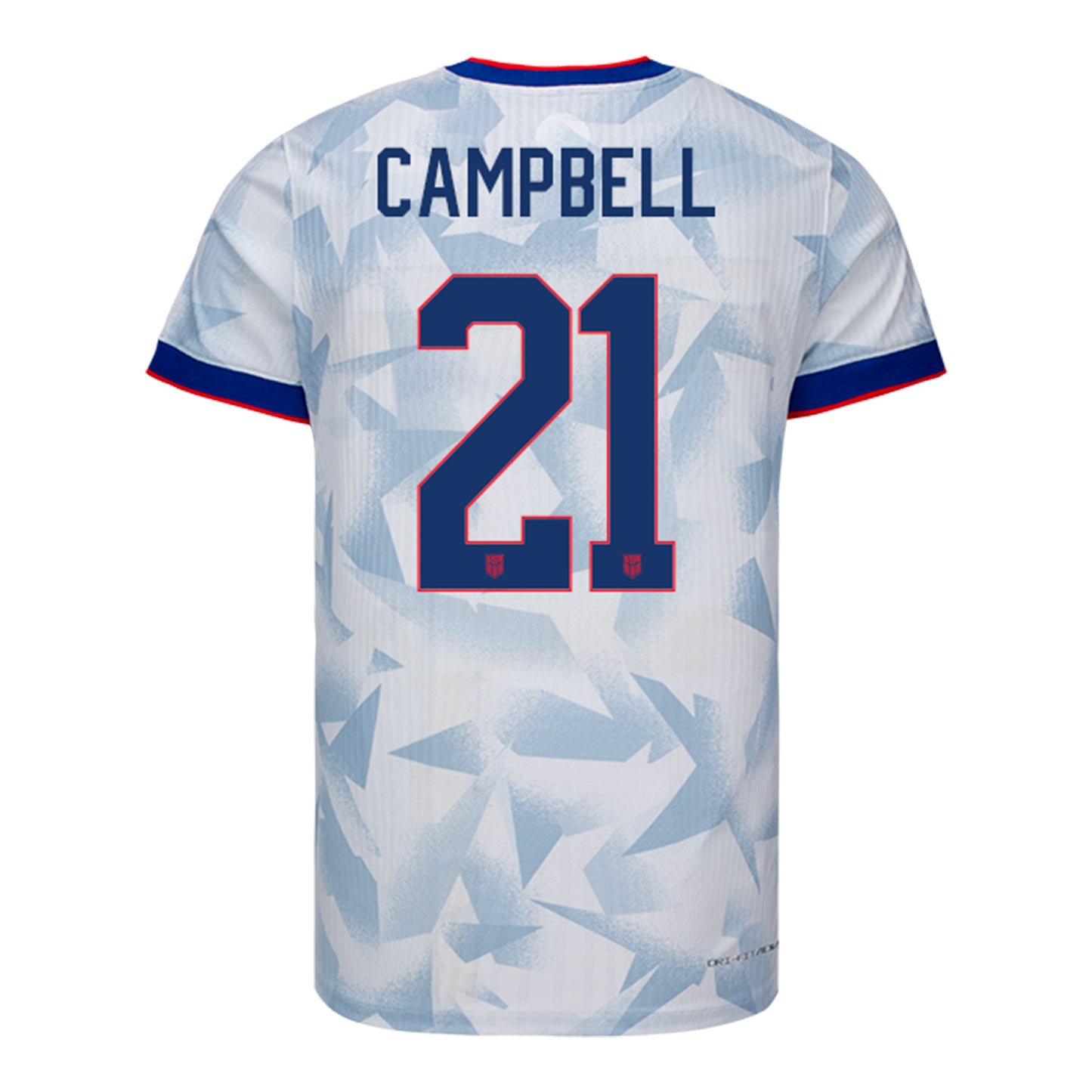 Men's Nike USWNT 2025 Personalized Brilliant Home Match Jersey