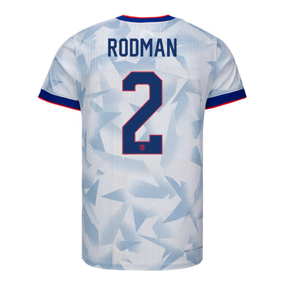 Men's Nike USWNT 2025 Personalized Brilliant Home Match Jersey
