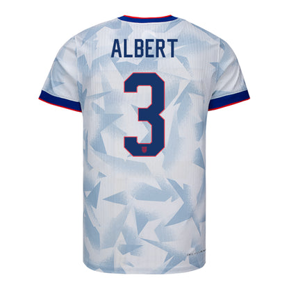 Men's Nike USWNT 2025 Personalized Brilliant Home Match Jersey