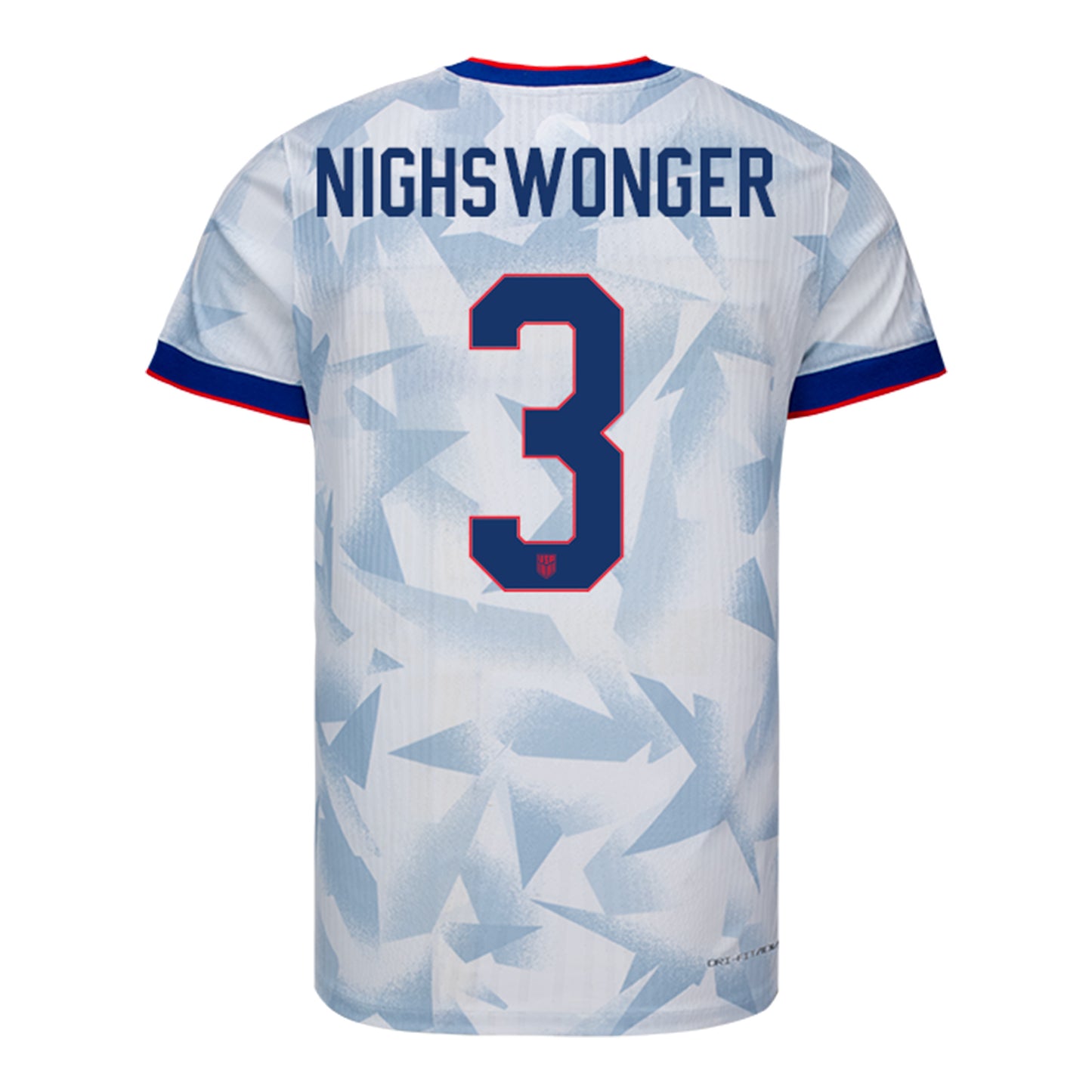 Men's Nike USWNT 2025 Personalized Brilliant Home Match Jersey