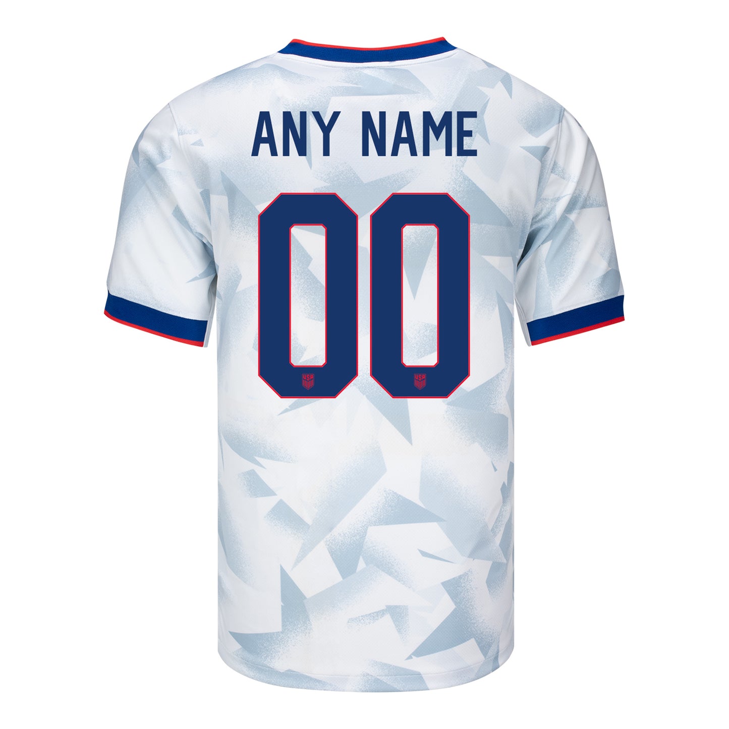 Men's Nike USWNT 2025 Personalized Brilliant Home Stadium Jersey