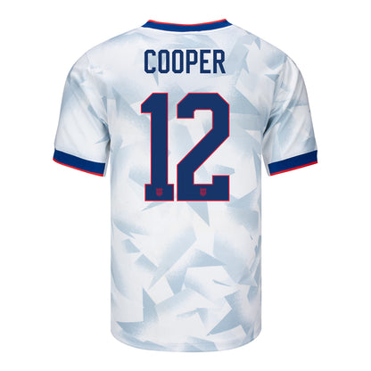 Men's Nike USWNT 2025 Personalized Brilliant Home Stadium Jersey