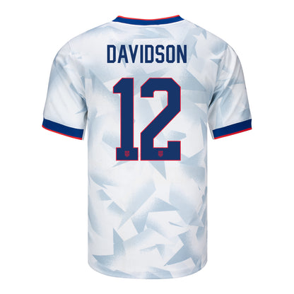 Men's Nike USWNT 2025 Personalized Brilliant Home Stadium Jersey