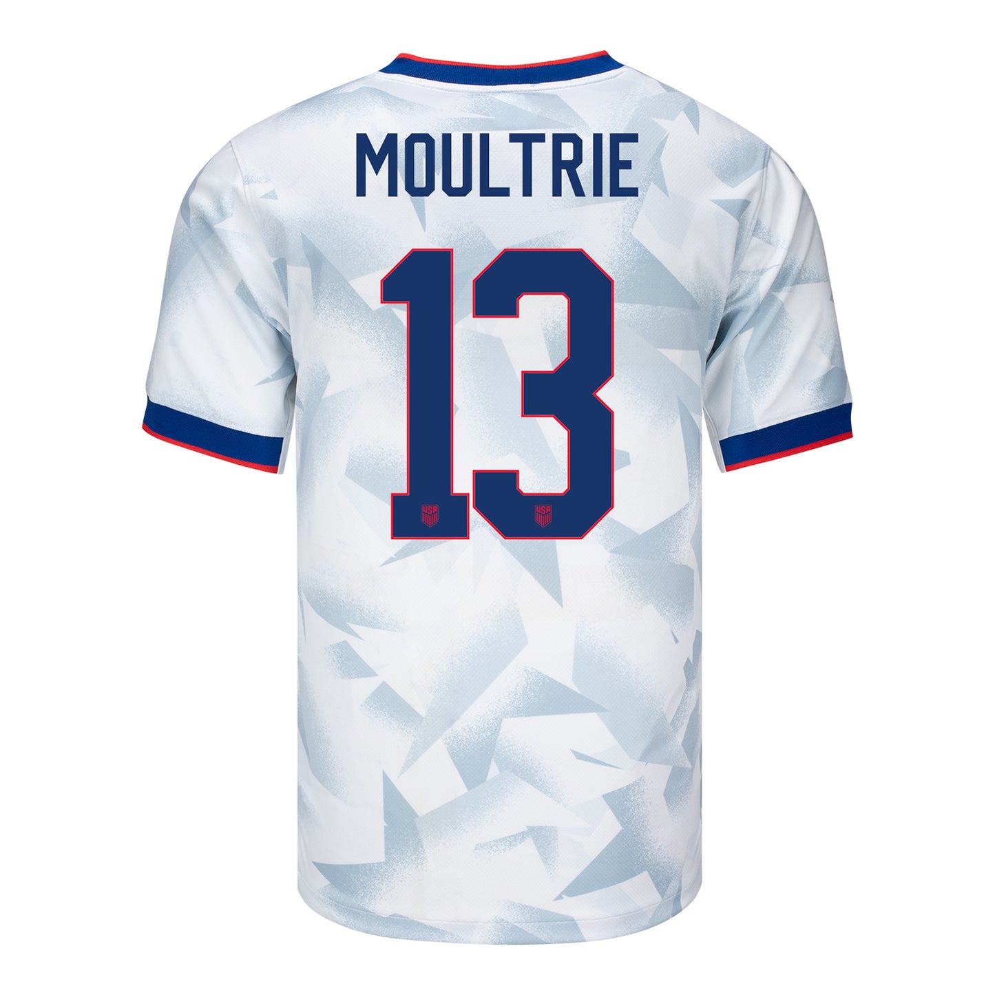 Men's Nike USWNT 2025 Personalized Brilliant Home Stadium Jersey