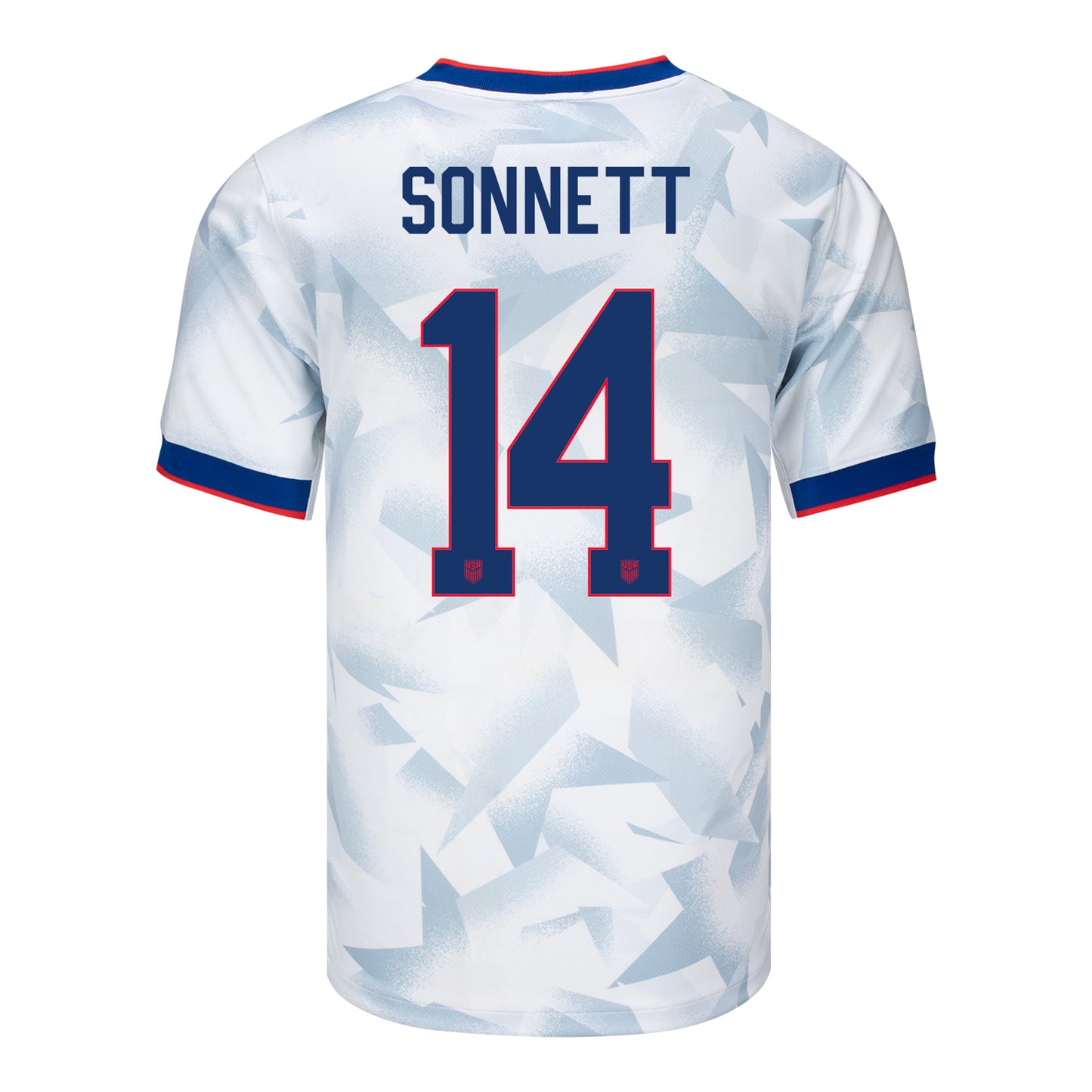 Men's Nike USWNT 2025 Personalized Brilliant Home Stadium Jersey