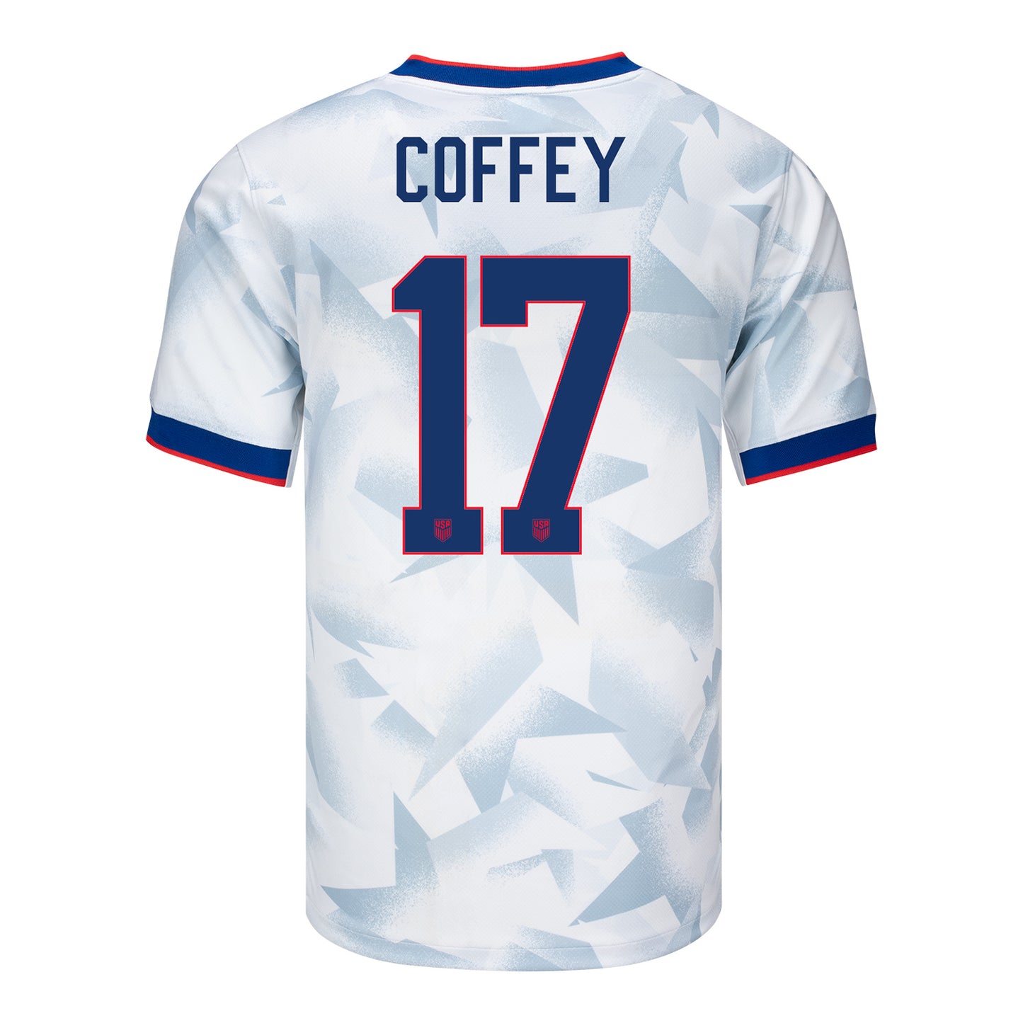 Men's Nike USWNT 2025 Personalized Brilliant Home Stadium Jersey