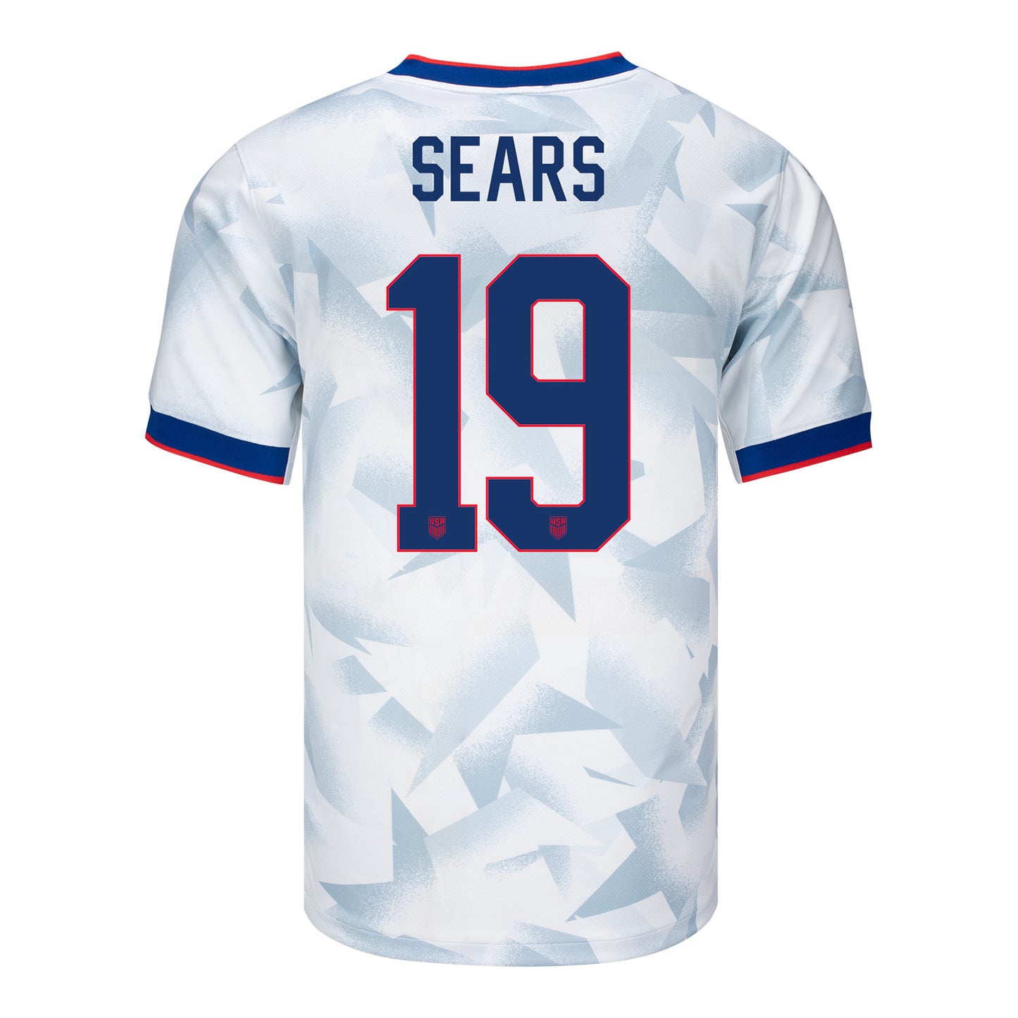 Men's Nike USWNT 2025 Personalized Brilliant Home Stadium Jersey