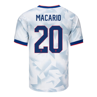 Men's Nike USWNT 2025 Personalized Brilliant Home Stadium Jersey