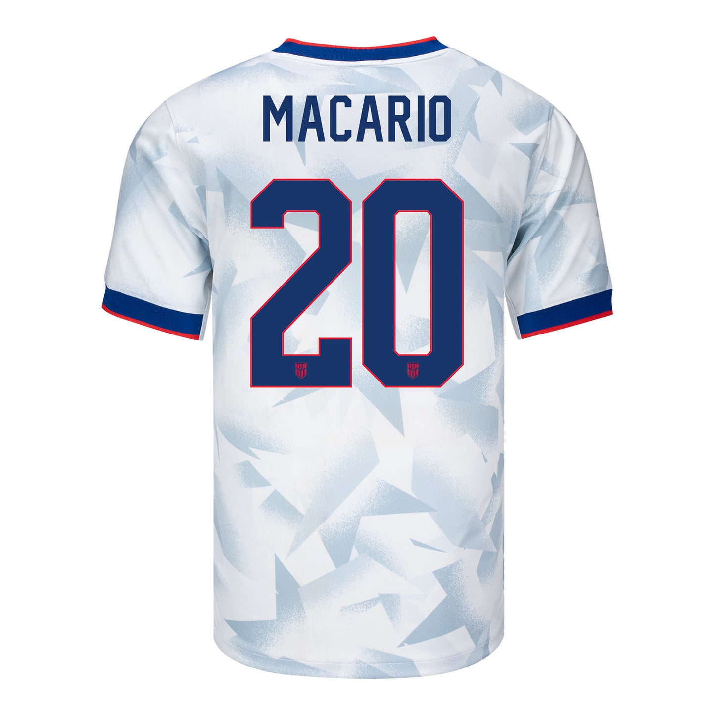 Men's Nike USWNT 2025 Personalized Brilliant Home Stadium Jersey
