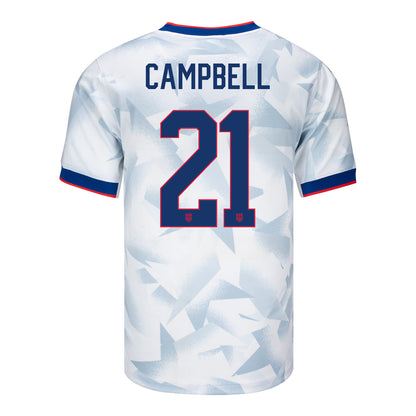 Men's Nike USWNT 2025 Personalized Brilliant Home Stadium Jersey