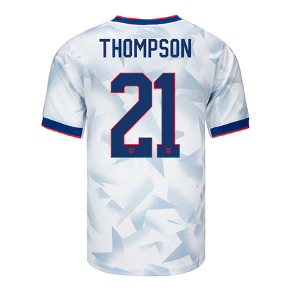 Men's Nike USWNT 2025 Personalized Brilliant Home Stadium Jersey
