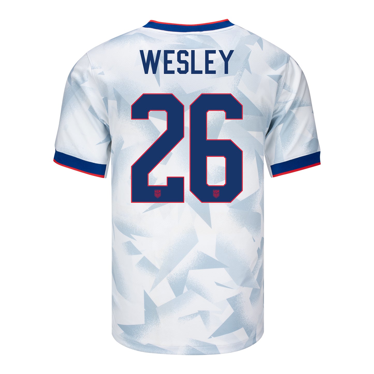 Men's Nike USWNT 2025 Personalized Brilliant Home Stadium Jersey