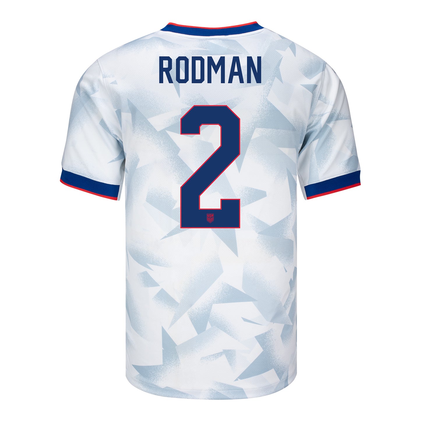 Men's Nike USWNT 2025 Personalized Brilliant Home Stadium Jersey