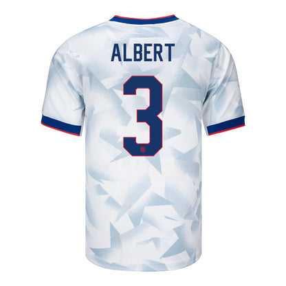 Men's Nike USWNT 2025 Personalized Brilliant Home Stadium Jersey