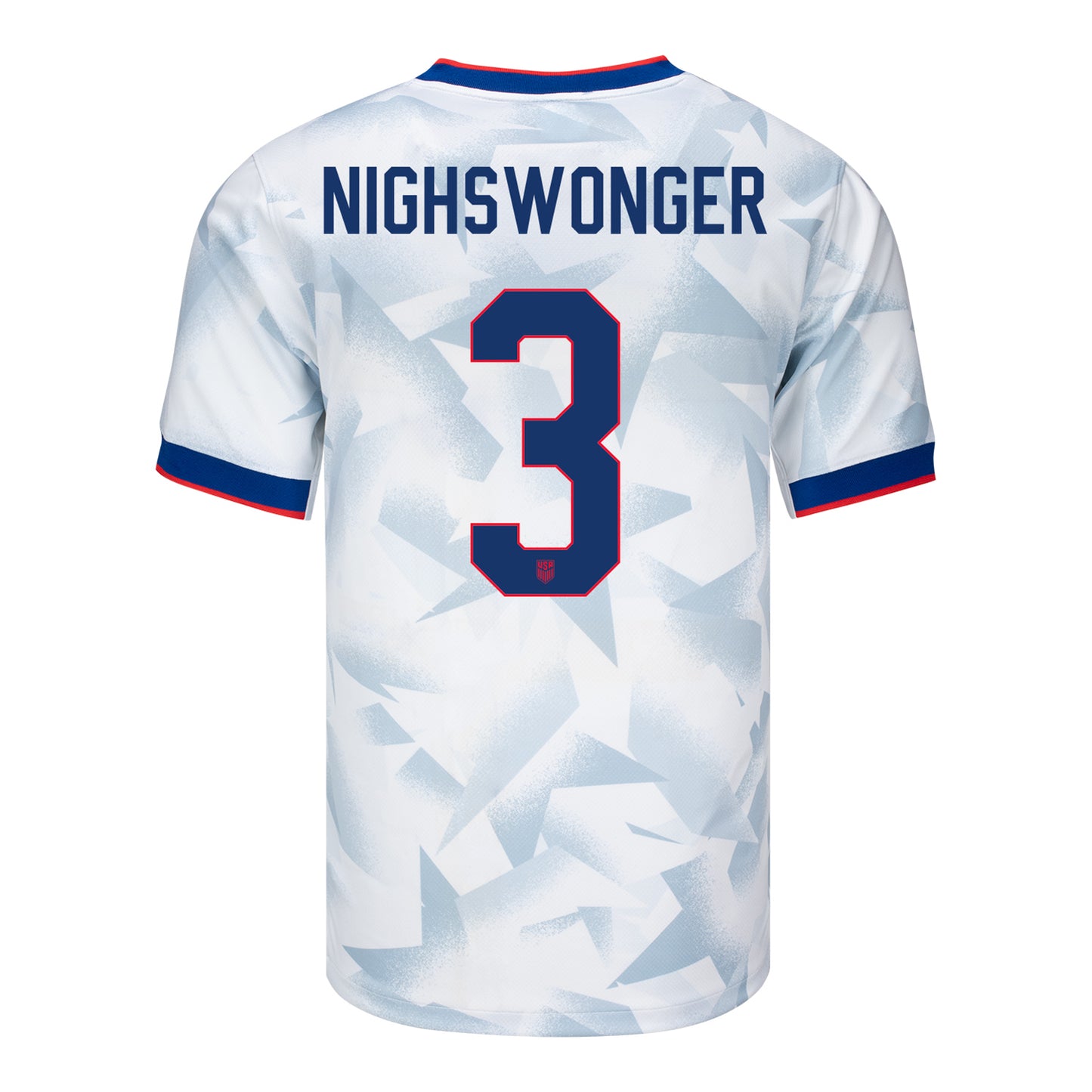 Men's Nike USWNT 2025 Personalized Brilliant Home Stadium Jersey