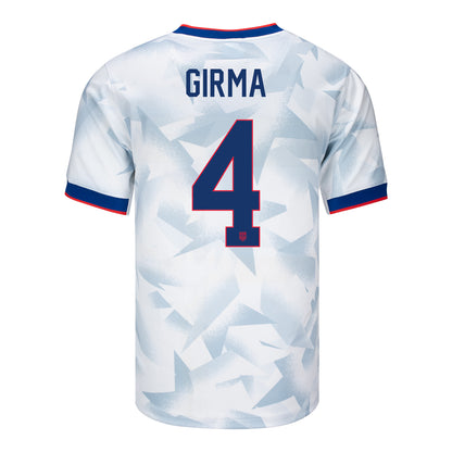 Men's Nike USWNT 2025 Personalized Brilliant Home Stadium Jersey